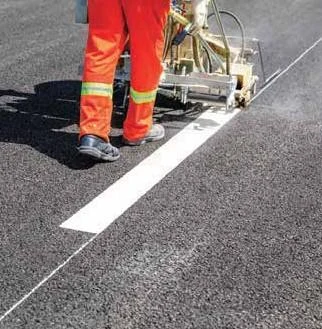 Illustrative road marking & traffic installations