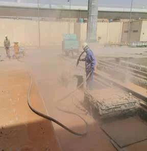 Illustrative concrete rehabilitation works