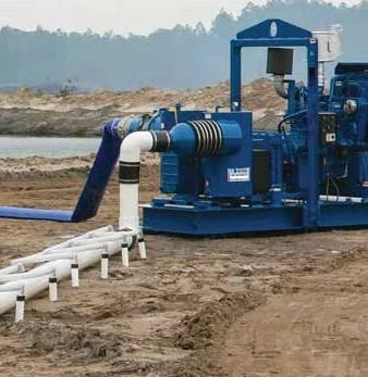 Site dewatering equipment
